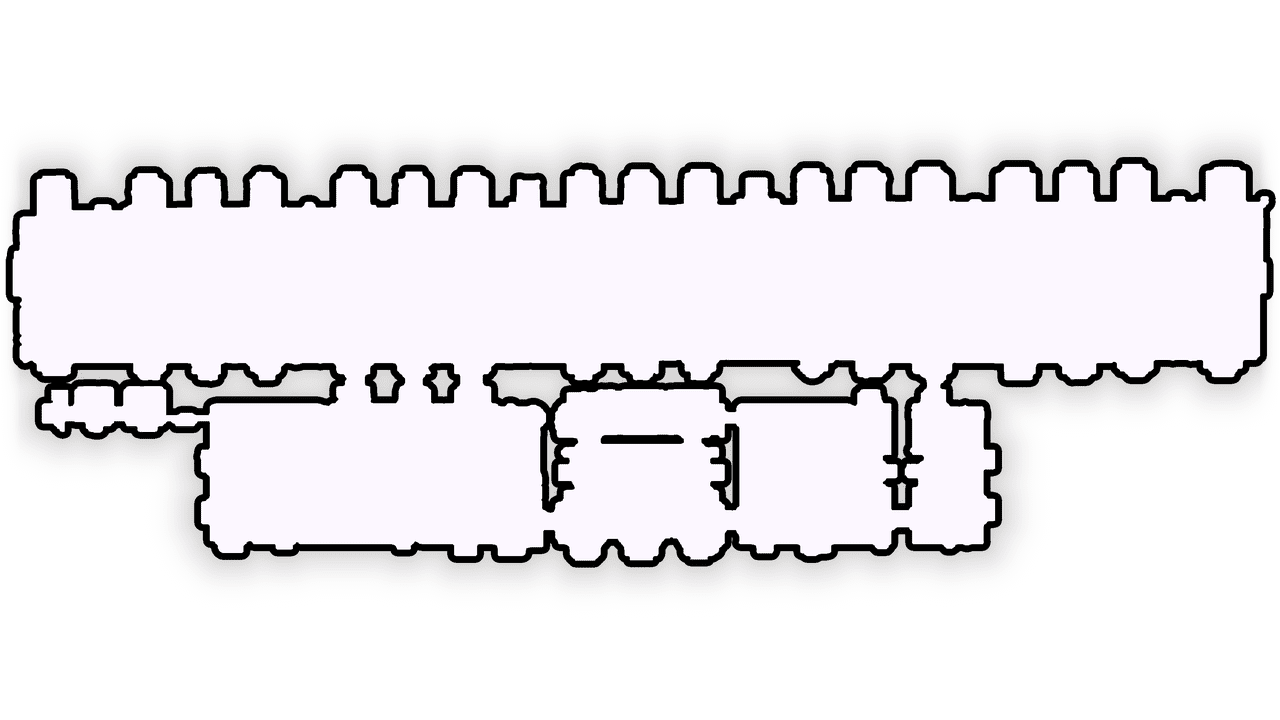 Image of the Hall of Mirrors floorplan