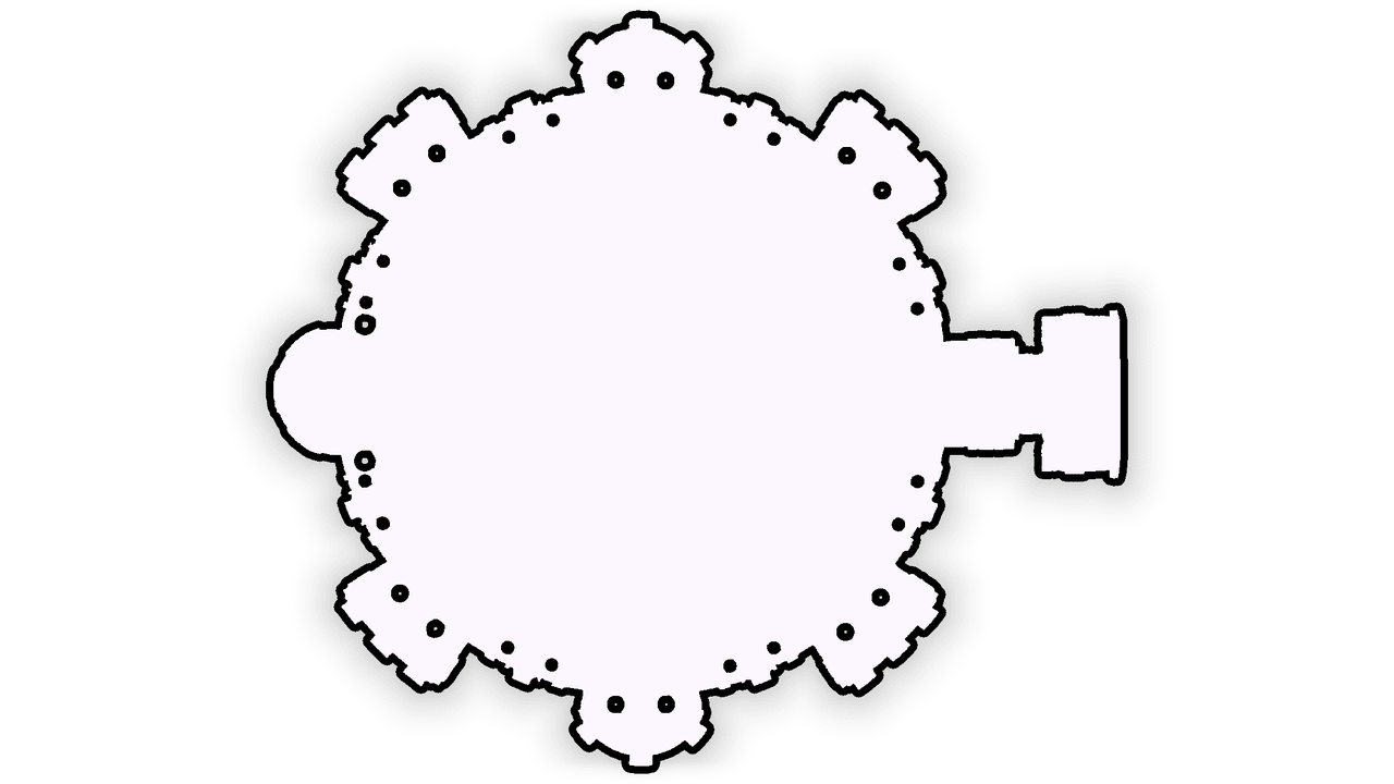 Image of the Pantheon Rome floorplan
